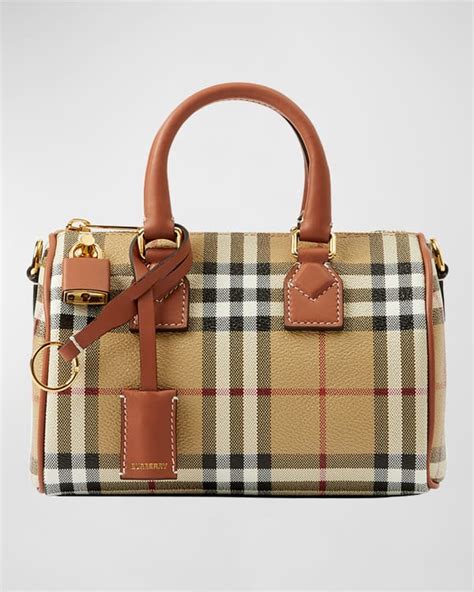 burberry check bowling shoulder bag|Burberry Medium Check Bowling Bag .